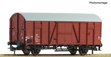 Roco 6600373 (DC) – Gedeckter Güterwagen der DR 