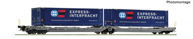 Roco 6600486 (DC) – Doppeltaschen-Gelenkwagen T3000e der Ermewa 