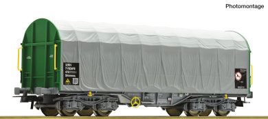 Roco 6600501 (DC) – Schiebeplanenwagen der RENFE 