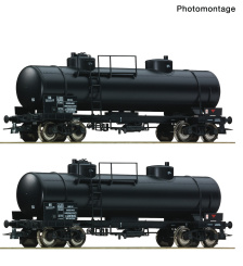Roco 6600309 (DC) – 2-teiliges Kesselwagen-Set der NS 