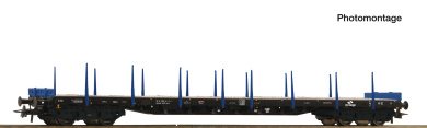 Roco 6600445 (DC) – Rungenwagen der PKP 