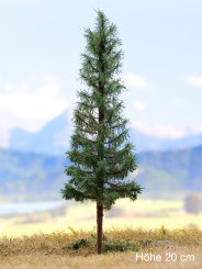 Der Modellbaum. – Fichte Wald, Vollstamm, Sommer, dunkel, 10-60 cm | 