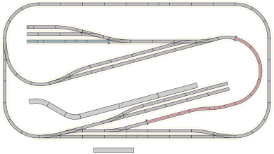 Gleise zum Gleisplan -Reinsburg-, Roco Line 