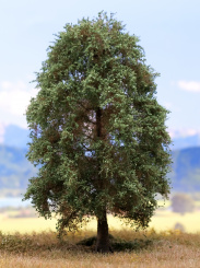 Der Modellbaum. – Eiche mit Wurzel, Sommer, 20-60 cm | Baumhöhe ca. 25 cm 