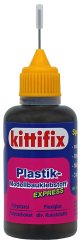 Kittifix 5000454 – Plastik Modellbaukleber -Express-, 26 g Flasche mit Feinnadeldüse 