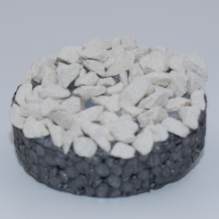 RTS 77201 – Gestein Kalkstein – beige, Größe 2-5 mm, 350 ml 