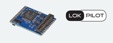 ESU 59626 – LokPilot 5 DCC, 6-pin NEM651, Spurweite H0 & 0 