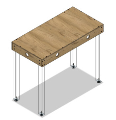 BraucheModellbahn BM300003 – Grundmodul 100 x 50 cm 