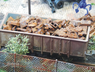 Juweela 28186 (H0) – Industrieschrott rostig, 25g 