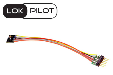 ESU 59826 – LokPilot 5 micro DCC, 6-pin NEM651, Spurweite N, TT 