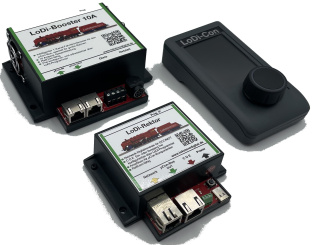 Lokstoredigital LoDi1315A – LoDi-Con Startset A mit LoDi-Rektor, LoDi-Booster & LoDi-Con A 