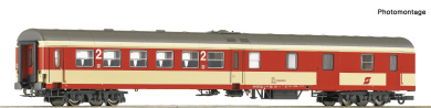 Roco 6200111 – ÖBB Mitteleinstiegswagen 2. Klasse mit Gepäckabteil, blutorange 