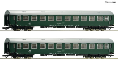 Roco 6200222 – ČD Reisezugwagen 2. Klasse, 2er-Set 