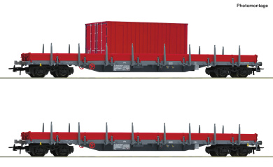 Roco 6600201 – DB AG Rungenwagen Res, 2er-Set 