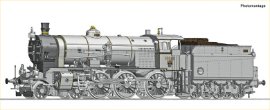 Roco 7100047 – Südbahn Dampflok Rh 109, Fotografieranstrich, analog 