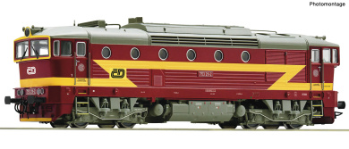 Roco 7310088 – ČD Diesellok 753 211-2 „Taucherbrille“, DCC/Motorola-Sound 