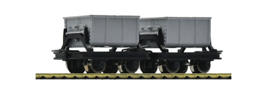 Roco 34601 (H0e) – 2er-Set Zementloren für Schmalspur-Feldbahnen 