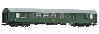 Roco 6200168 – ČSD Reisezugwagen BDa, 2. Klasse mit Gepäckabteil, Epoche IV 