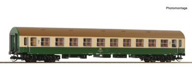 Roco 6280034 (TT) – DR Reisezugwagen Bme, 2. Klasse, weitere Betriebsnummer, Epoche IV 