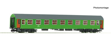 Roco 6280037 (TT) – ZSSK Reisezugwagen B, deklassiert, 2. Klasse, Epoche V–VI 