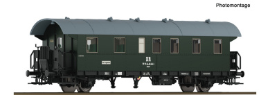 Roco 6280049 (TT) – DR Personenwagen Baaitr, 2. Klasse, offene Plattformen, Epoche IV 
