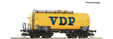 Roco 6680039 (TT) – ČSD Kesselwagen Ra VDP, Epoche III–IV 