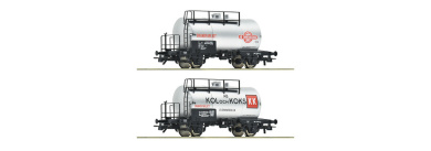Roco 6600193 – SJ Kesselwagen Bauart Deutz, 2er-Set, Epoche III–IV 