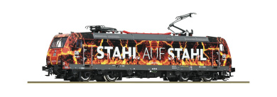 Roco 7580019 (TT) – Elektrolokomotive 185 077-5 „Stahl auf Stahl“, DB AG, analog 