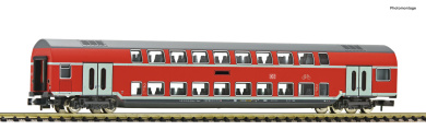 Fleischmann 6260080 (N) – 2. Klasse Doppelstockwagen DBpz 753 der DB AG 