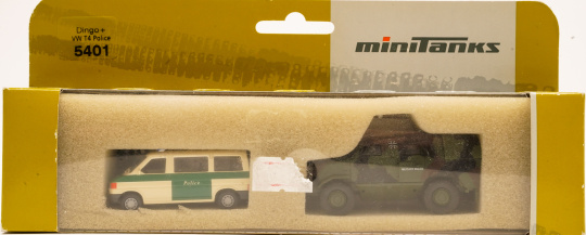 Roco 5401 (1:87) – Dingo 1 und VW T4 Police ISAF 