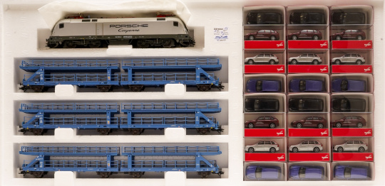 Märklin 26518 – Güterzug -Porsche-Cayenne-Autotransport-, digital (MM) 