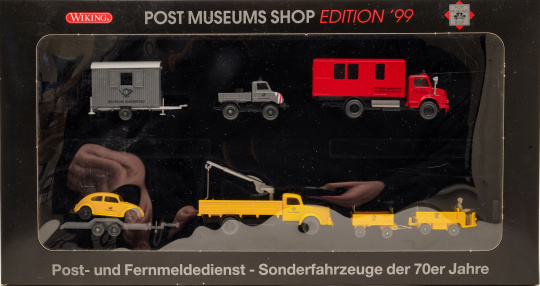 Wiking 80-03 (1:87) – Post- und Fernmeldedienst – Sonderfahrzeuge der 70er Jahre 