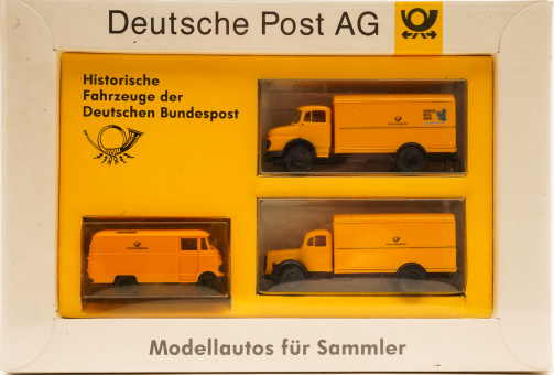 Brekina BR00005-A (1:87) – Deutsche Post Serie 5 - Historische Fahrzeuge der Deutschen Bundespost 