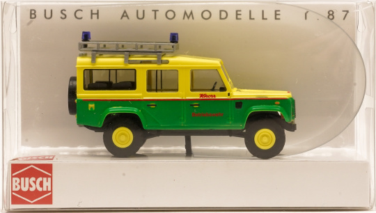 Busch 50320 (1:87) – Land Rover Defender Knorr Betriebswehr 