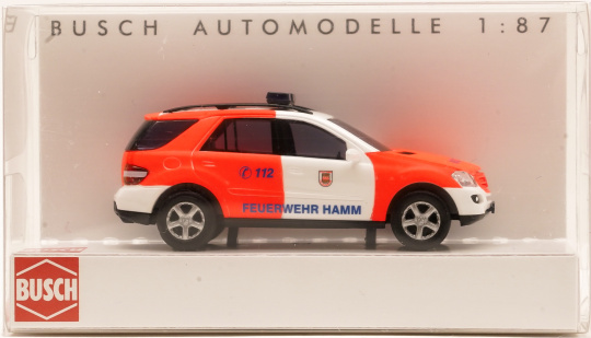 Busch 1082 (1:87) – Mercedes-Benz ML NEF FW Hamm Sondermodell 