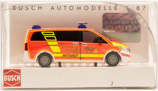 Busch 51100-113 (1:87) – Mercedes-Benz Vito Tourer 119 CDI Feuerwehr Wuppertal 