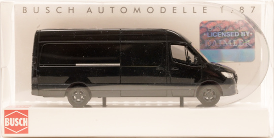 Busch 52614 (1:87) – Mercedes-Benz Sprinter Black Edition 