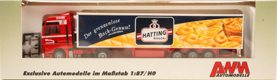 AWM (1:87) – MAN Kühlkoffer-Sattelzug Hatting Bageri 