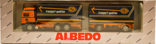 Albedo 300126 (1:87) – Volvo Planen-Hängerzug ASG 
