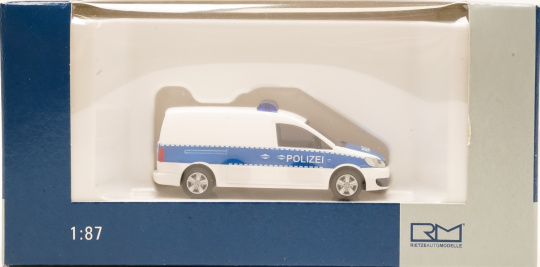 Rietze 52707 (1:87) – VW Caddy Maxi Polizei 