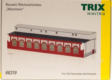 Minitrix 66319 – Bausatz Werkstattanbau Mannheim 