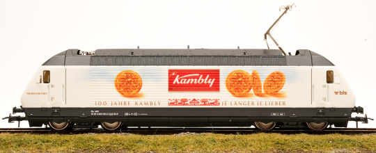 Roco 78691 (AC) – Elektrolok Re 465 der BLS, digital (MM/DCC) & Sound 