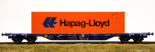 Sudexpress SUCR00617 – Containertragwagen Sgnss der Continental Rail, Hapag-Lloyd 