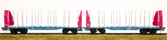 Sudexpress S657319 – Doppel-Holztransportwagen Sggmrrs der Innofreight 