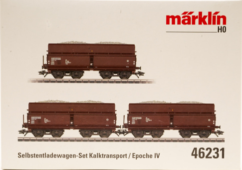 Märklin 46231 – 3-teiliges Selbstentladewagen-Set Fad der ÖBB 