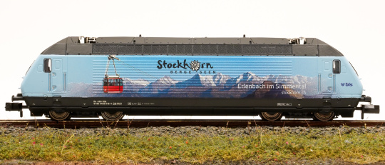 Fleischmann 731318 (N) – Elektrolok Re 465 -Stockholm- der BLS 