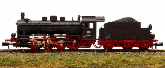 Fleischmann 7155 (N) – Schlepptender-Dampflok BR 55 der DB 