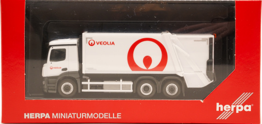 Herpa 319102 (1:87) – Mercedes-Benz Actros M Pressmüllfahrzeug VEOLIA 