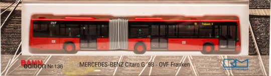 Rietze 69948 (1:87) – Mercedes-Benz Citaro G DB-OVF Franken 