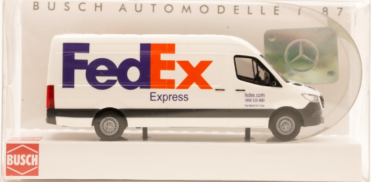 Busch 52608 (1:87) – Mercedes Sprinter langer Radstand, FedEx 